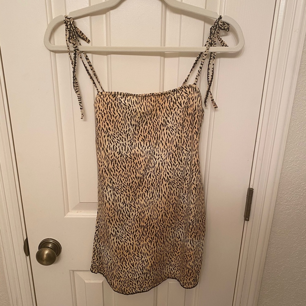 Motel Rocks Mini Tiger Dress - Picture 2 of 4